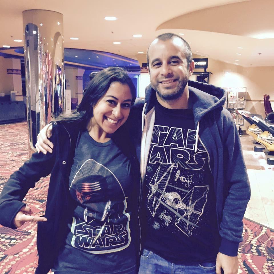 We love movies! Star Wars Nerds!