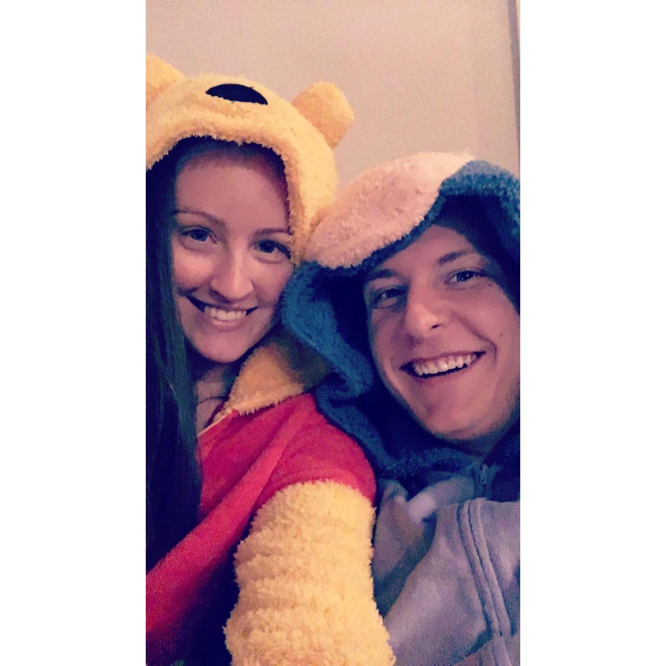 First Halloween in our first apartment!