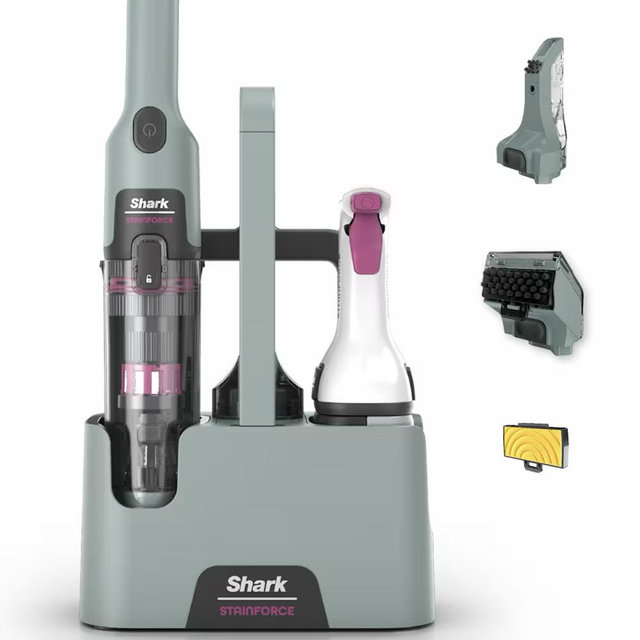 Shark® StainForce™ Cordless Lightweight Spot & Stain Cleaner & Refill Cartridge Bundle