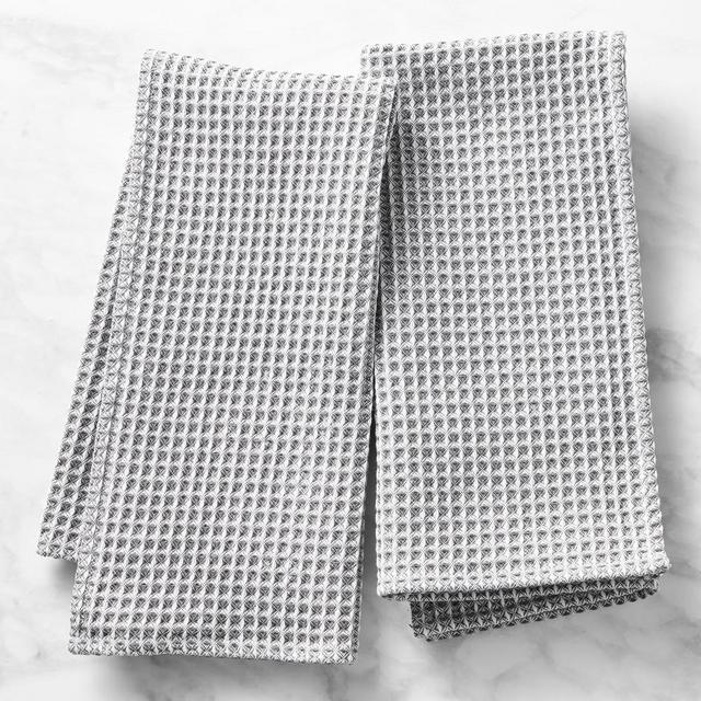 Oversized Waffle Weave Towels, 20" X 30", Charcoal