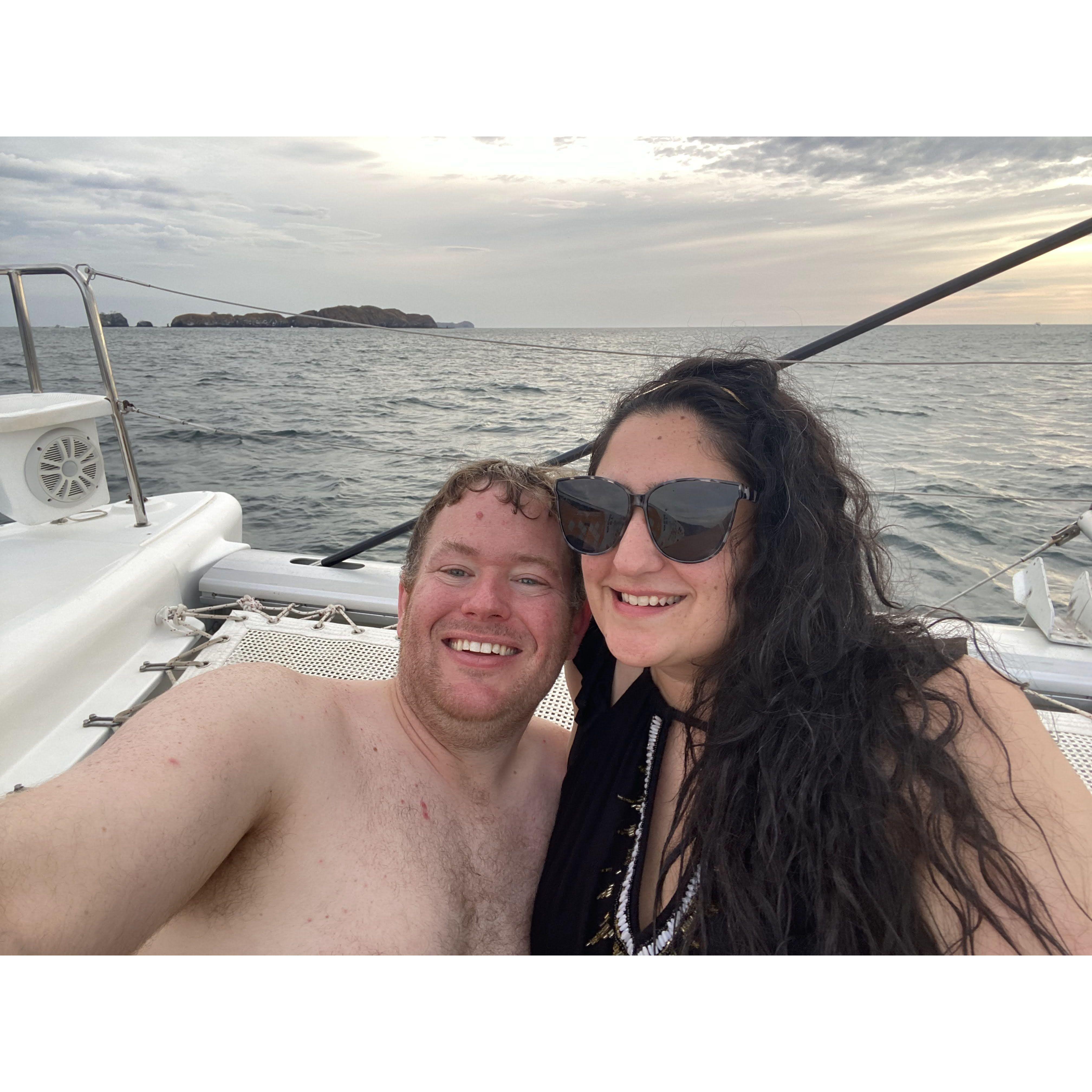 Tamarindo, Costa Rica - Our first trip in 2025! You'll never see a sunset like these.