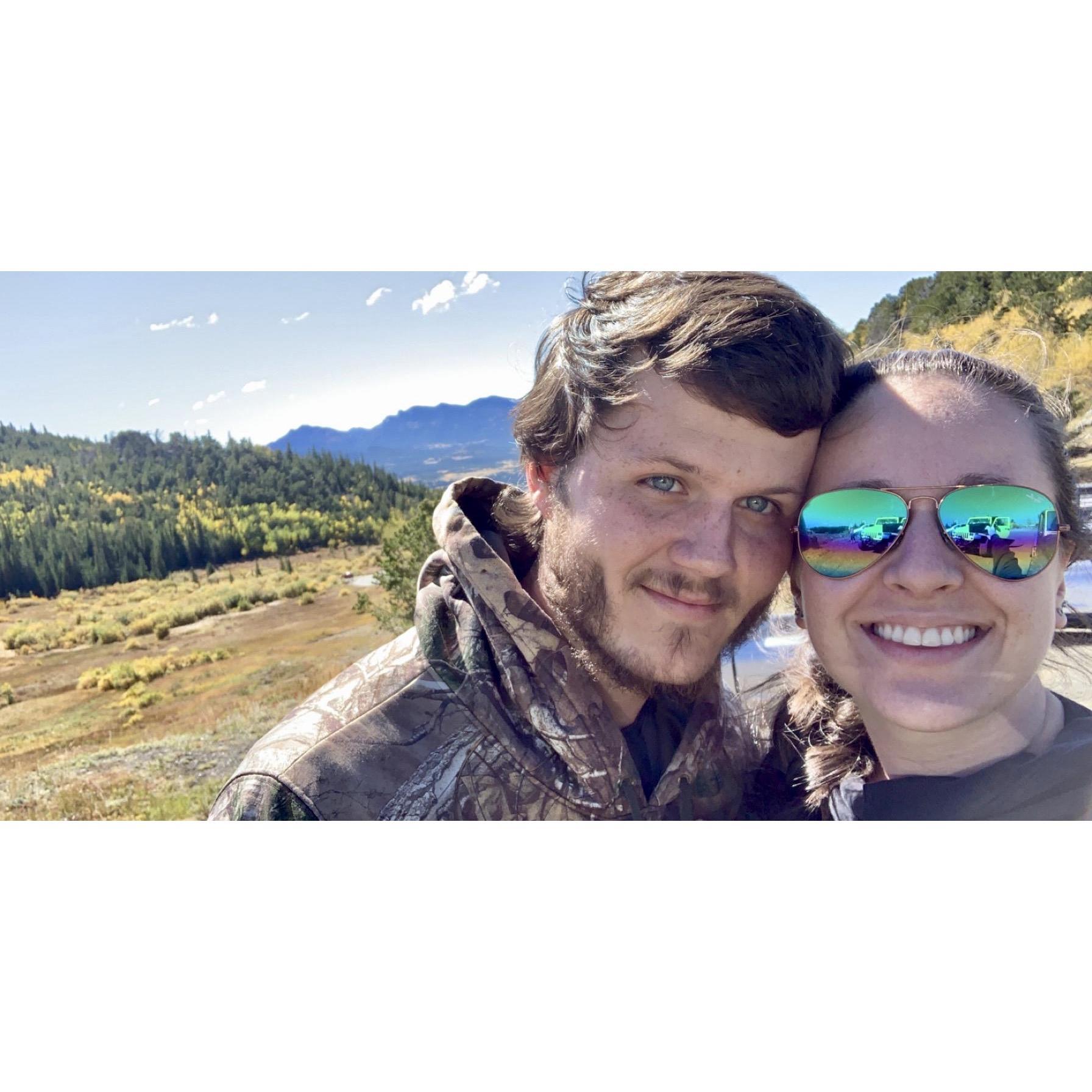 Up in the Colorado Rockies in Fall of 2019