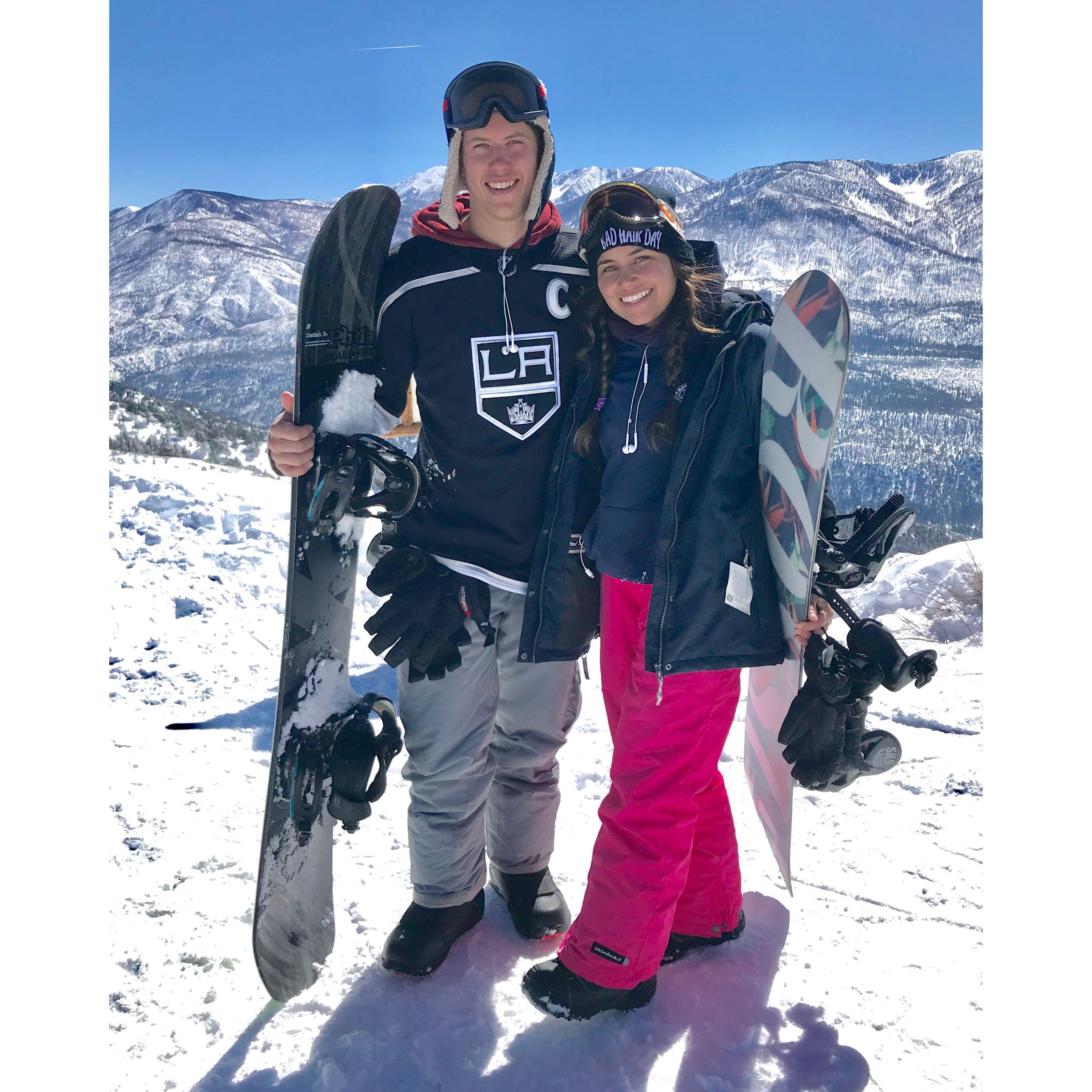 Endless snowboarding trips!