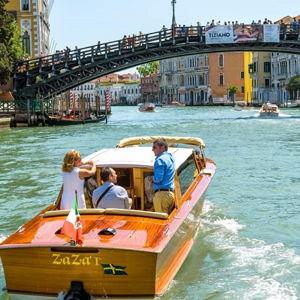 Venice: Water Taxi Ride