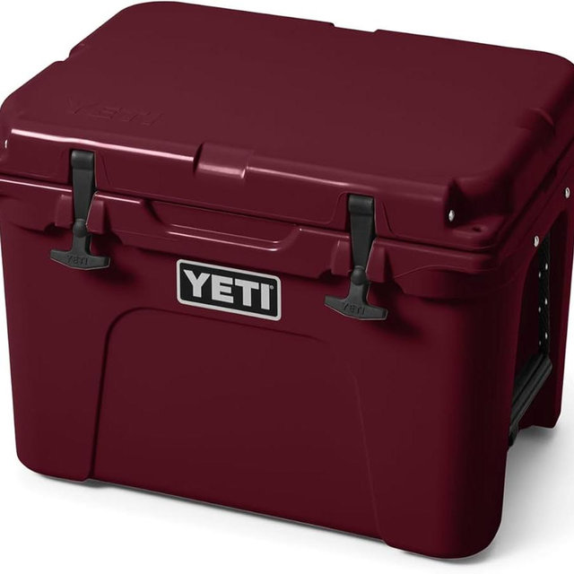 YETI Tundra 35 Cooler, Wild Vine Red