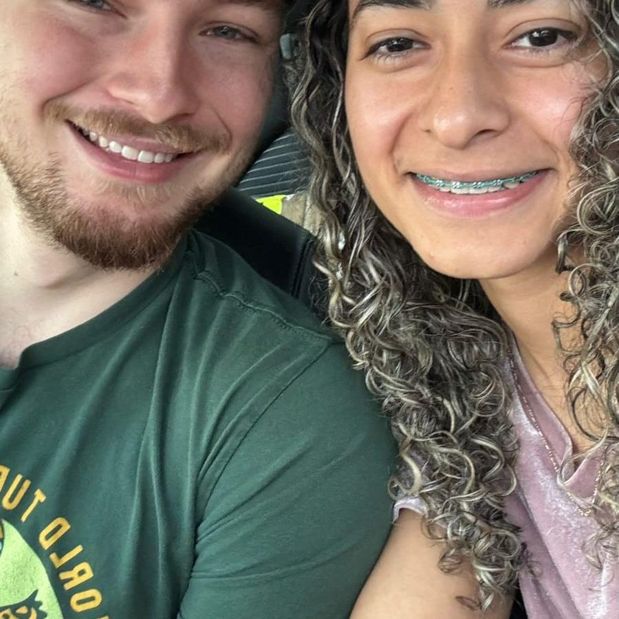 Our first photo one month in! 🥹

Look at his EYES 😍