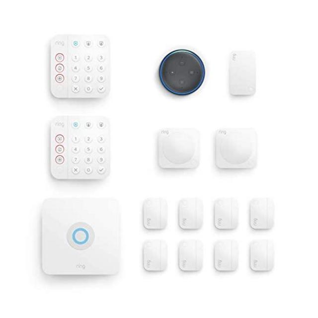 All-new Ring Alarm 14-piece kit (2nd Gen) with Echo Dot