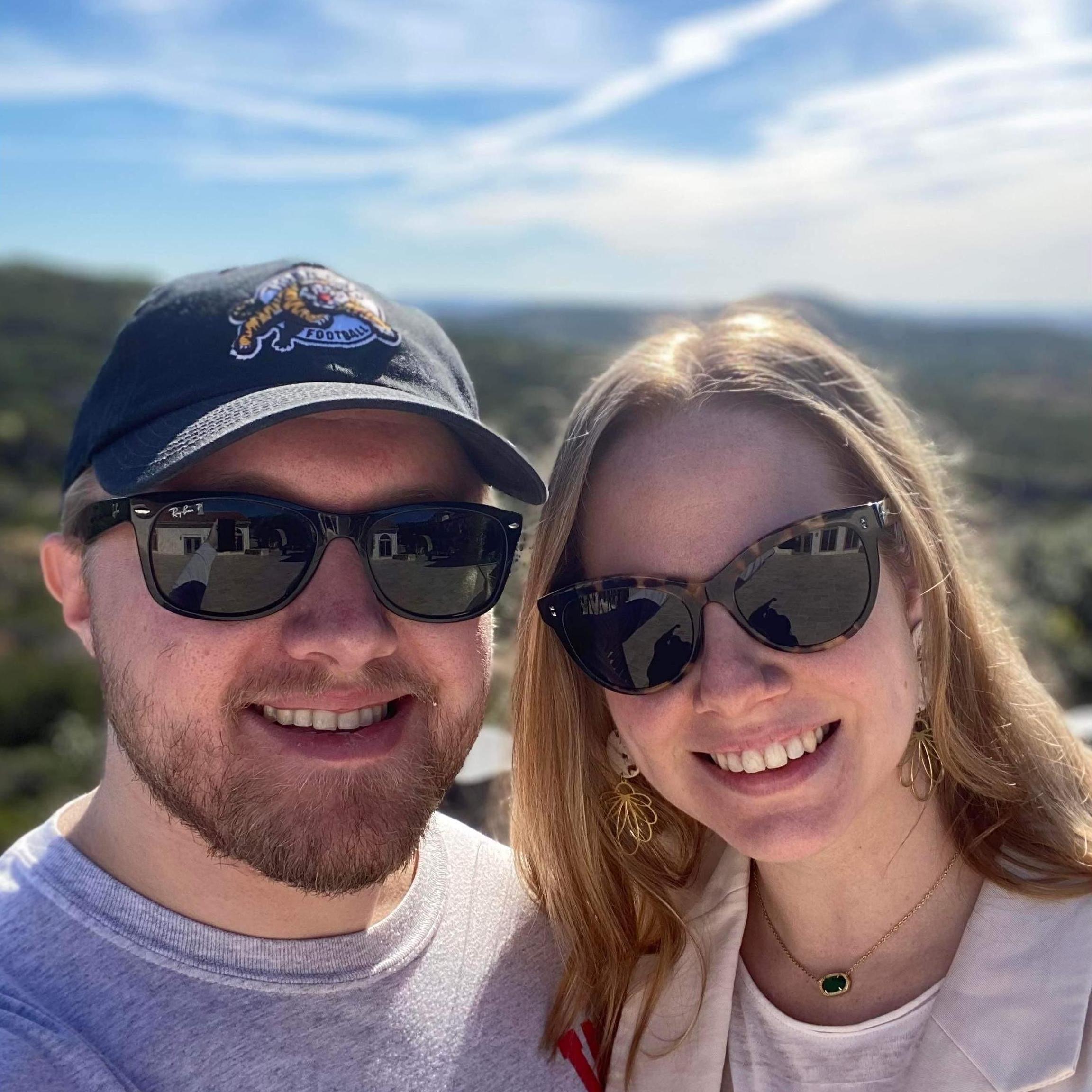 A sneak-peak at things to come! Josh and Alex seeing the venue for the first time. (2021)
