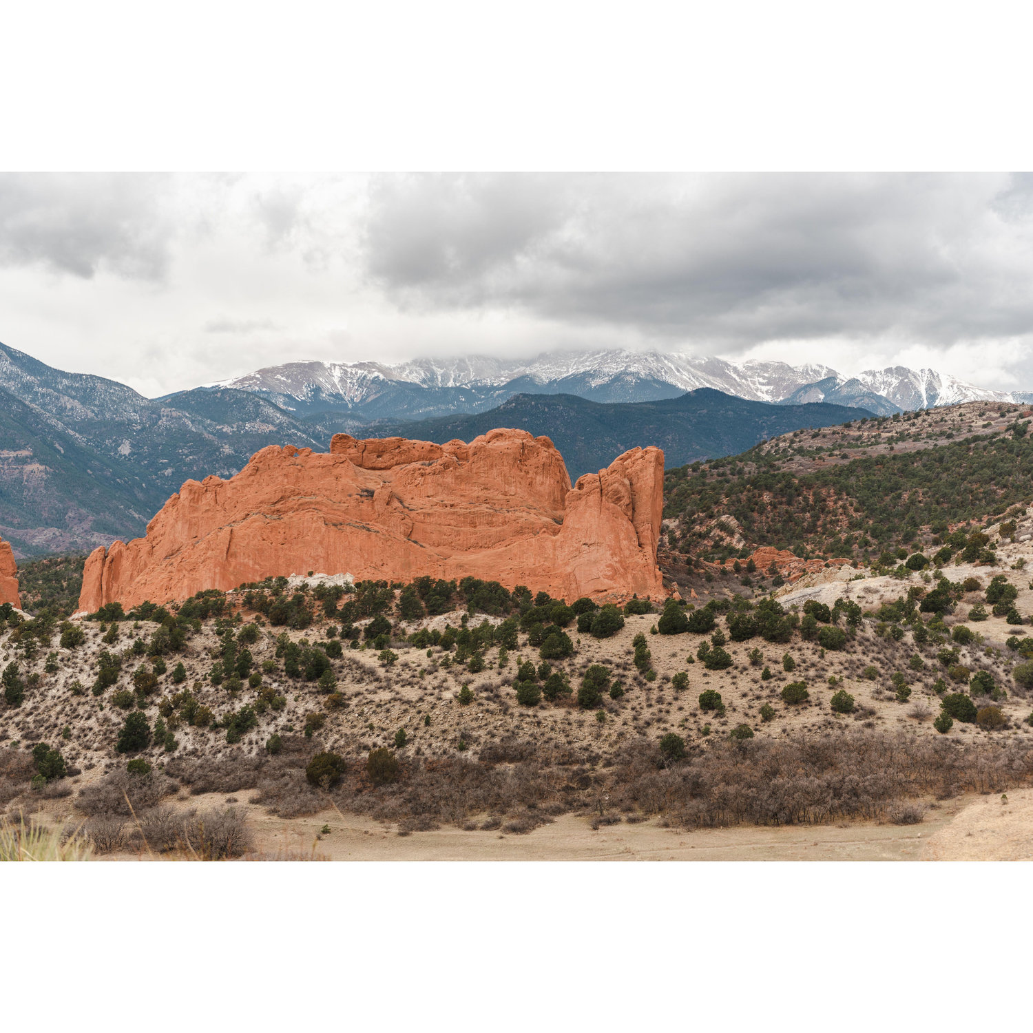 Garden of the Gods - Where Trevor popped the question!