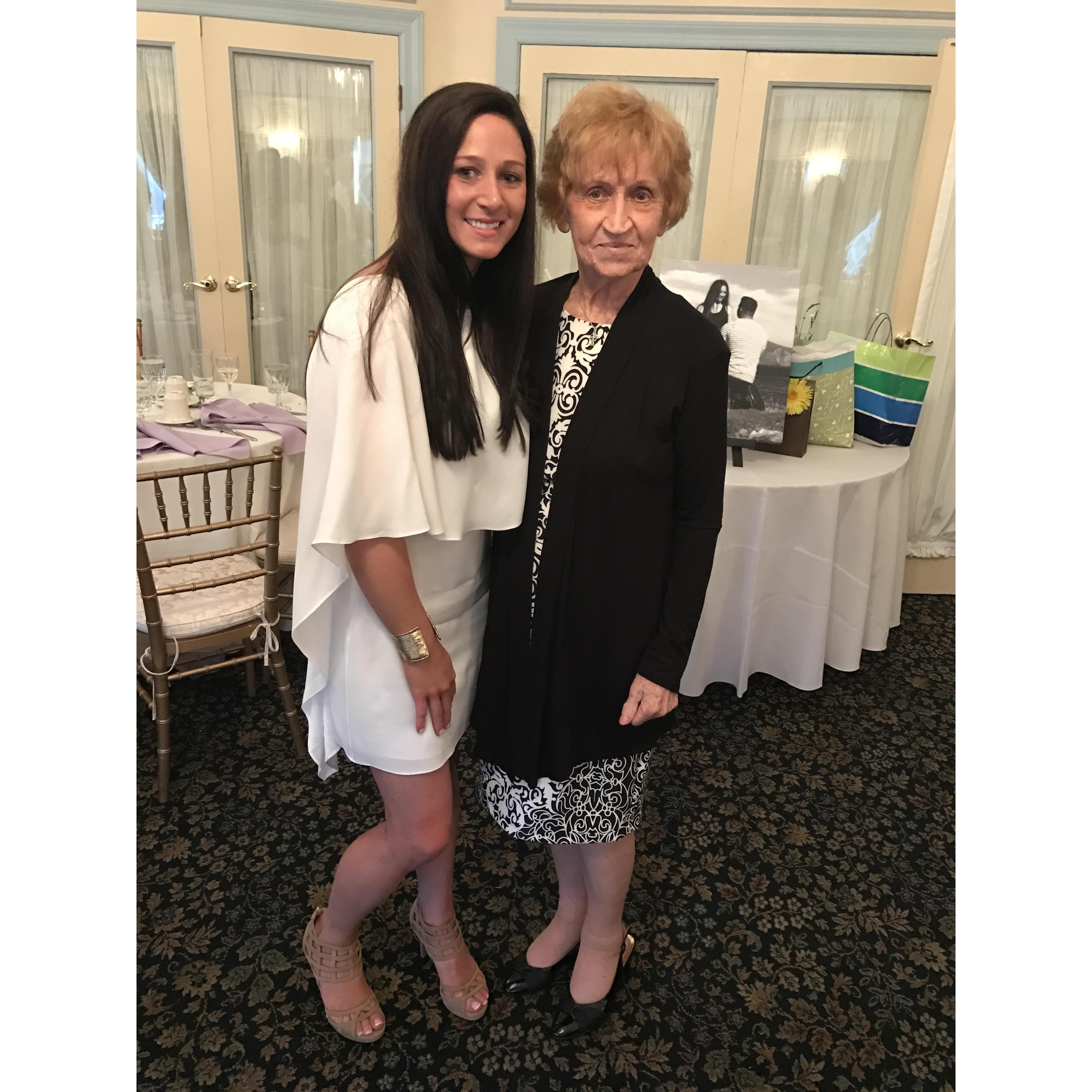 My beautiful Grandma and I
