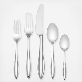 Sculpt 65-Piece Flatware Set, Service for 12