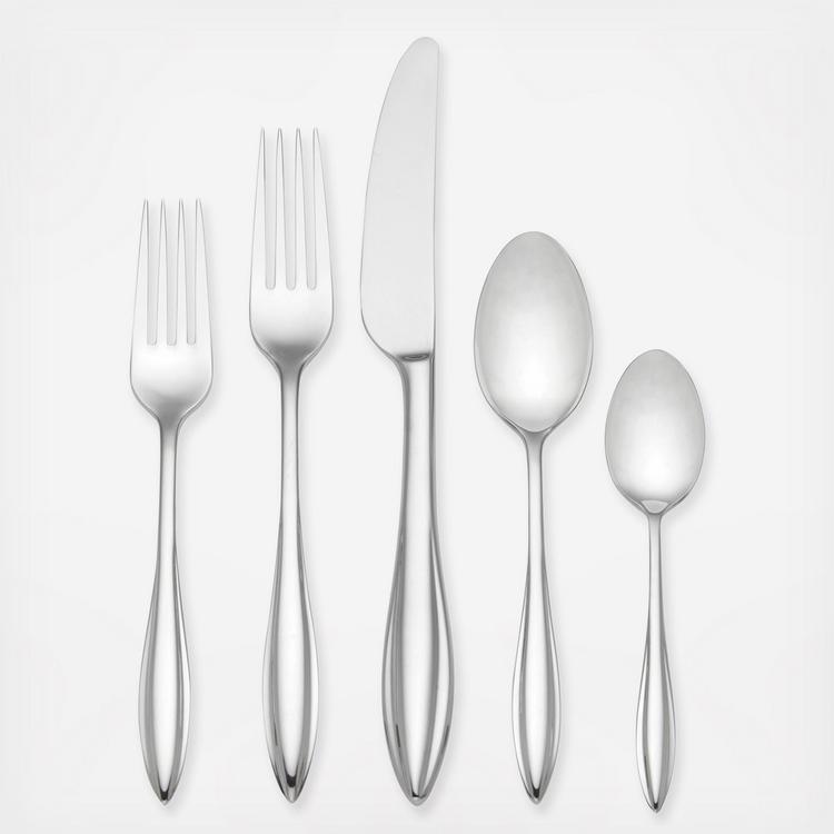 Lenox, Sculpt 65-Piece Flatware Set, Service for 12 | Zola