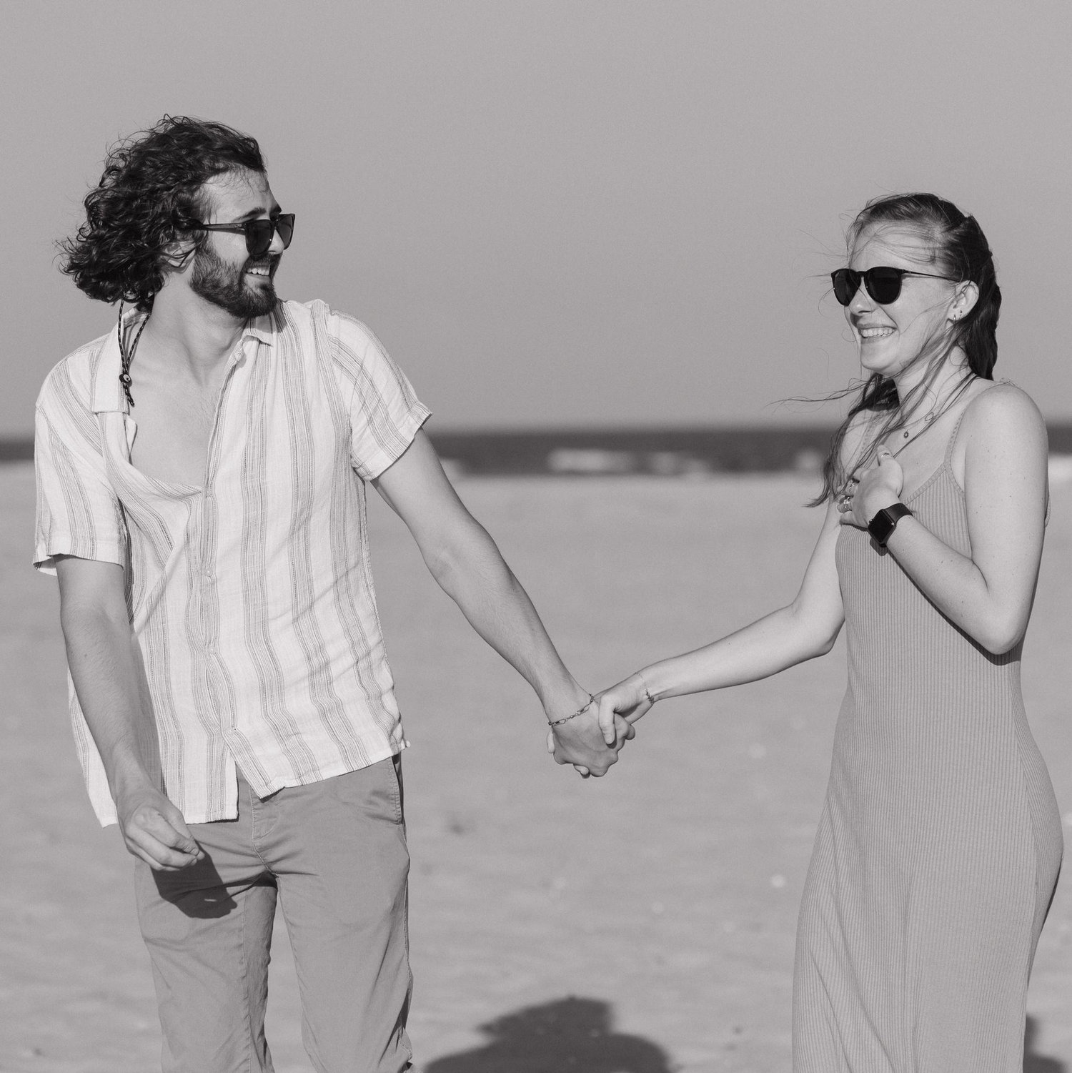 My family came running out from behind the dunes after he proposed