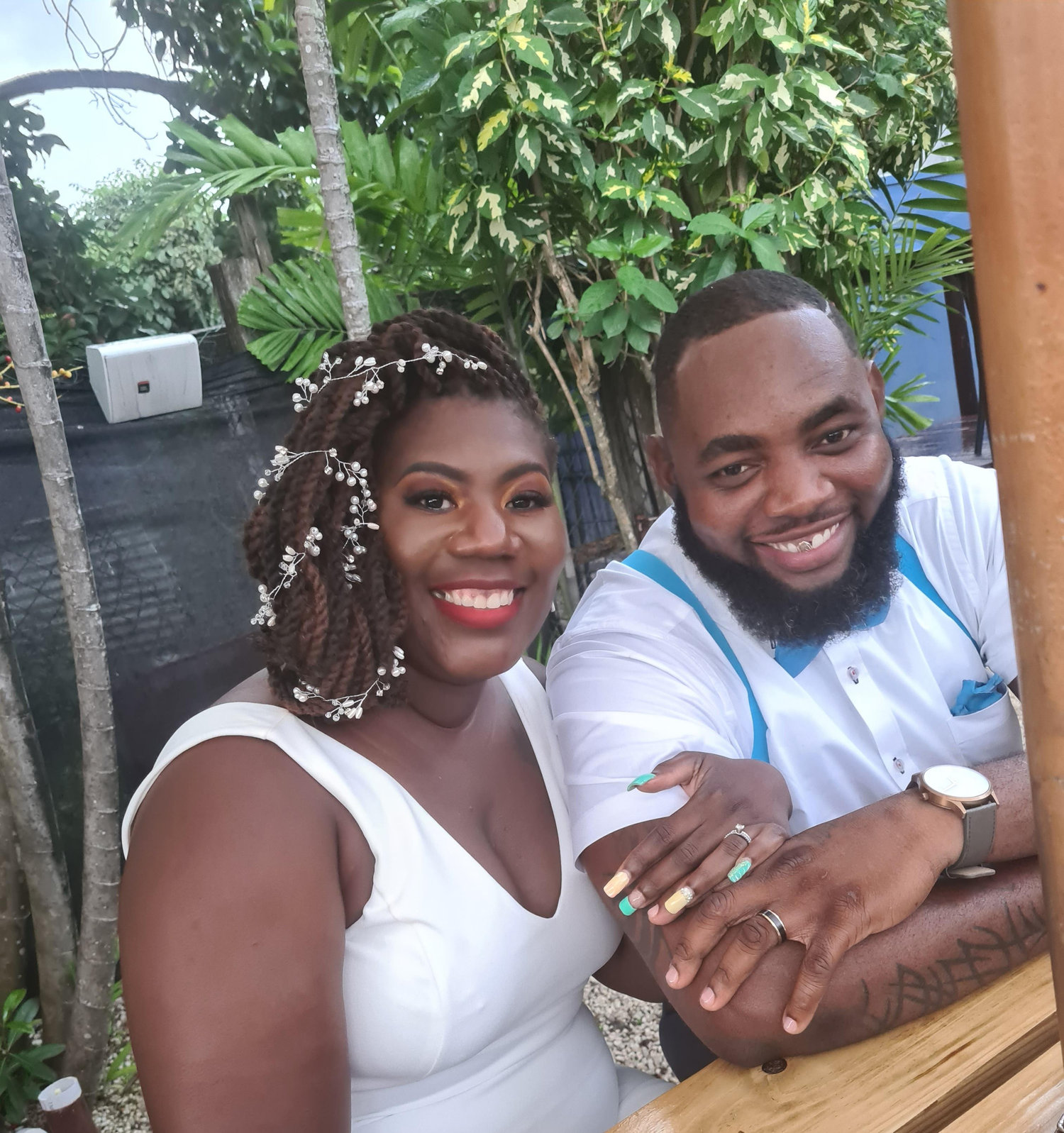 The Wedding Website of Adiasha Richards-Thornhill and Kerry Thornhill