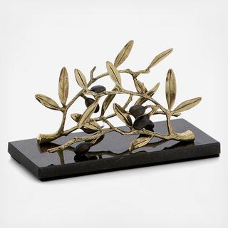 Olive Branch Vertical Napkin Holder