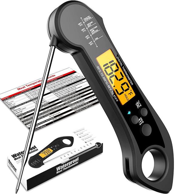 DEISS Pro Ultra Fast Digital Meat & Cooking Waterproof Thermometer