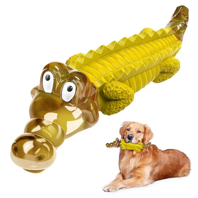 Jeefome Indestructible Dog Chew Toys for Aggressive Chewers - Boredom and Stimulating Dog Toys for Small/Medium/Large Breed for Teeth Cleaning and Training
