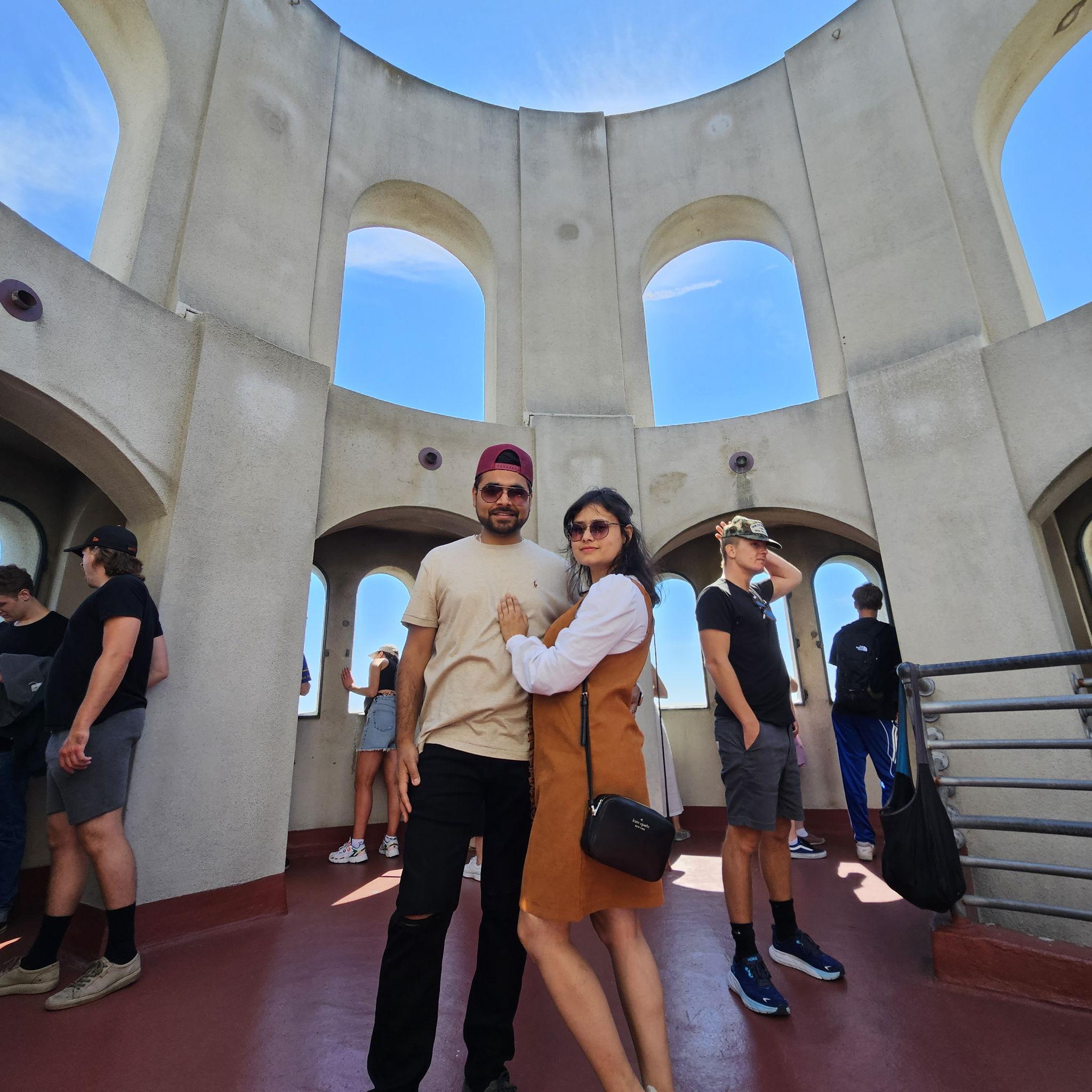SF downtown Coit Tower