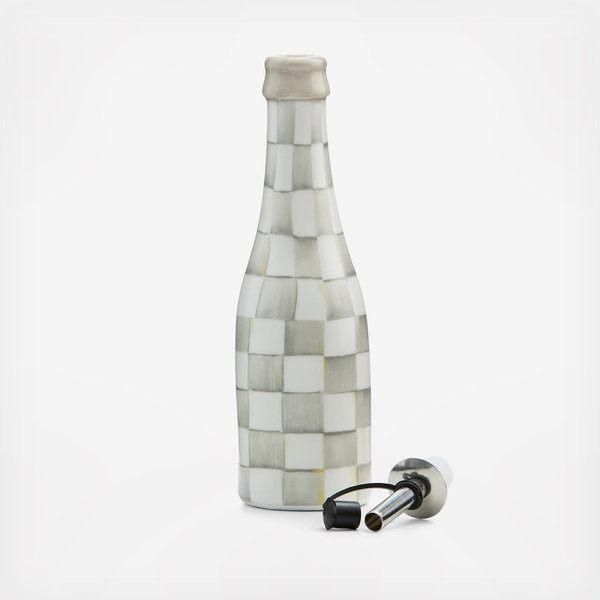 MacKenzie-Childs Sterling Check Oil Cruet - Thumbnail 2