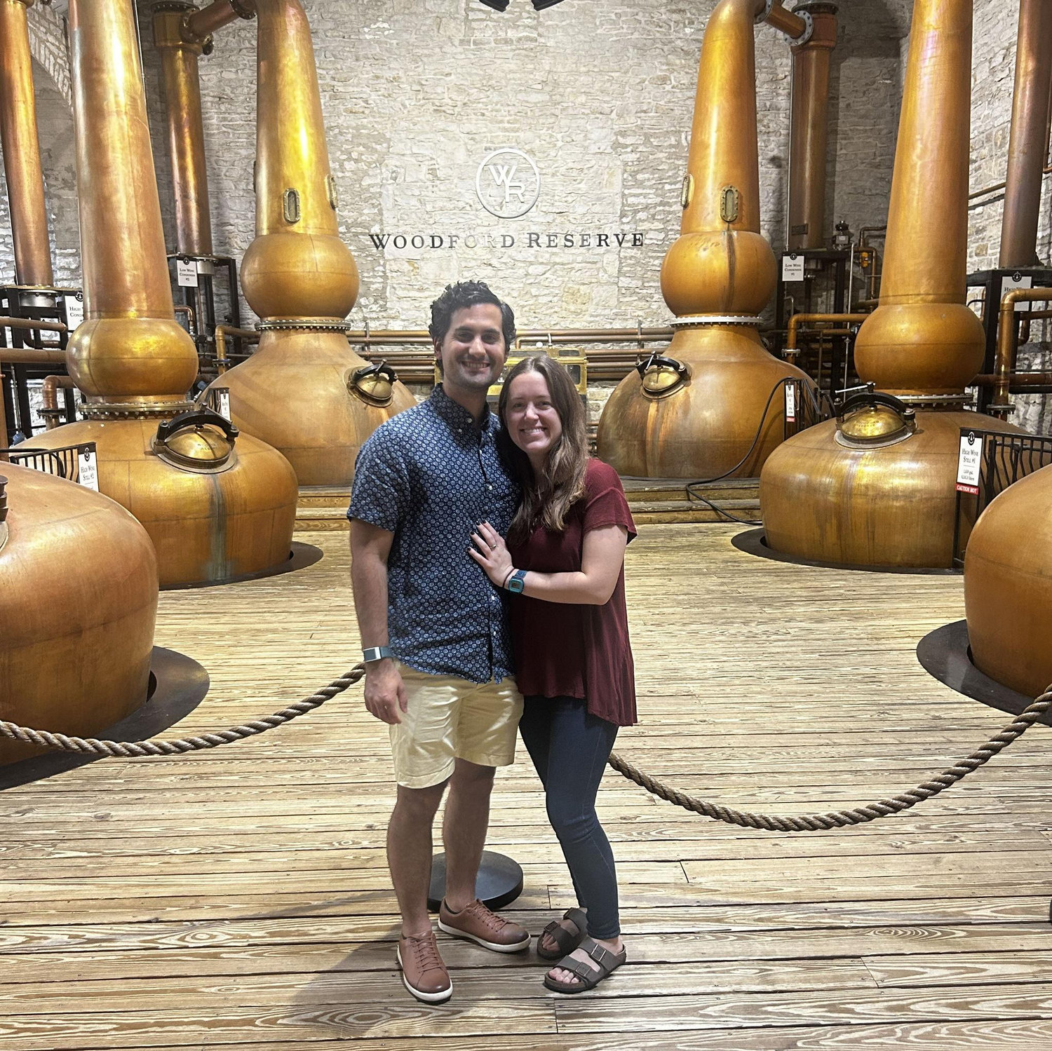 Woodford Reserve distillery tour in KY