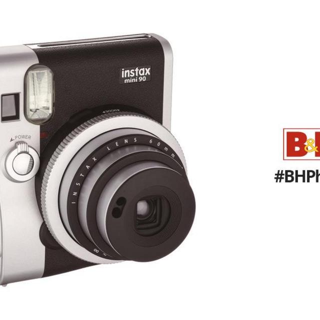 FUJIFILM INSTAX Mini 90 Neo Classic Instant Camera (Black)