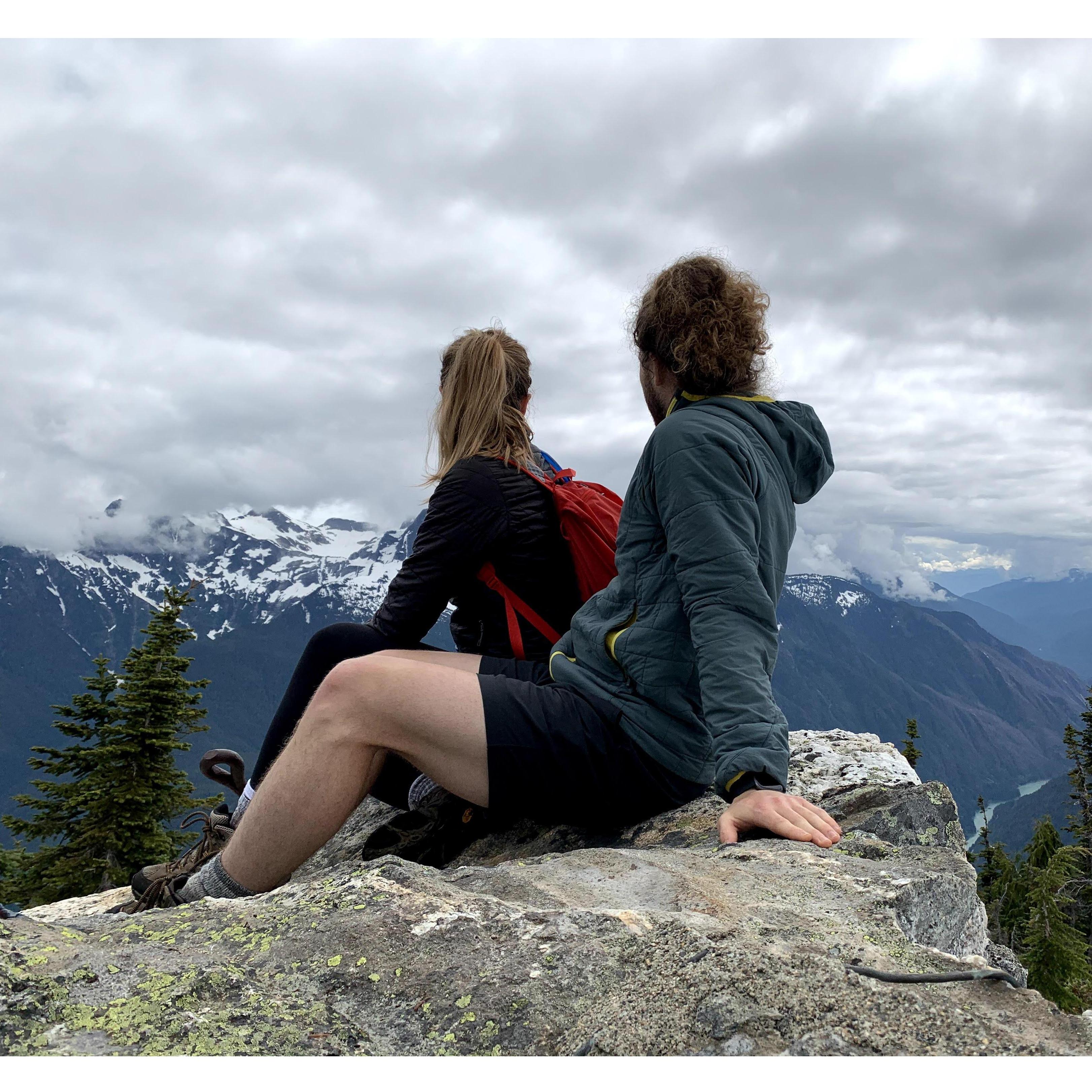sourdough mountain in north cascades national park