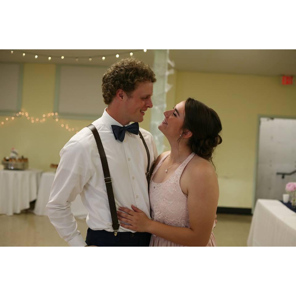 Our first wedding together! (My brother Jake's in 2016)
