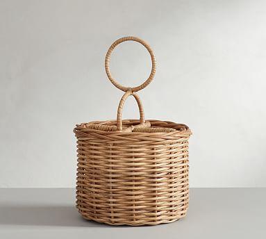 Willow Woven Flatware Caddy - Natural