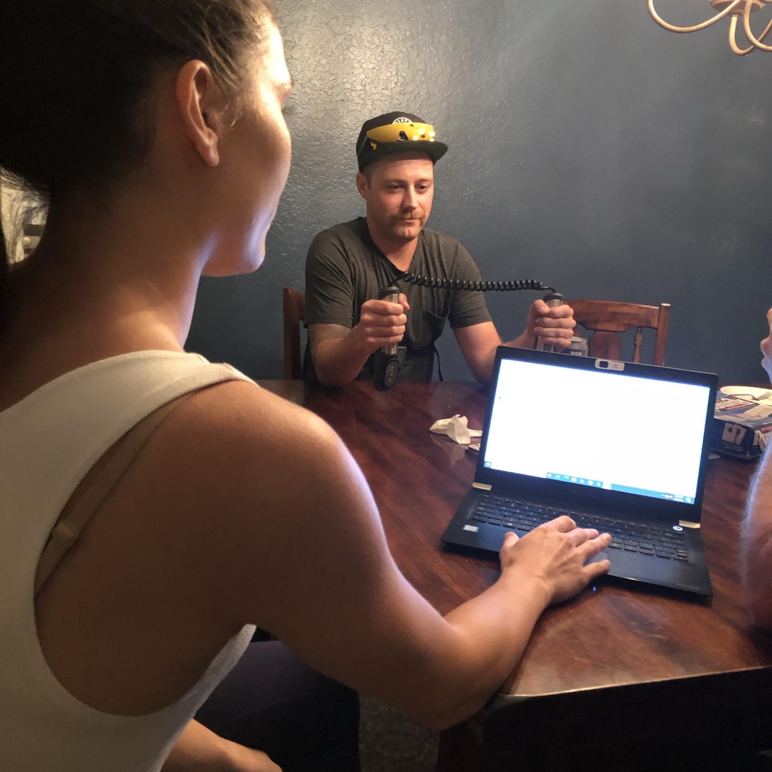 Best secret keepers! We can tell each other everything (lie detector test pictured).