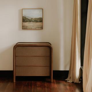 Rye 3-Drawer Nightstand