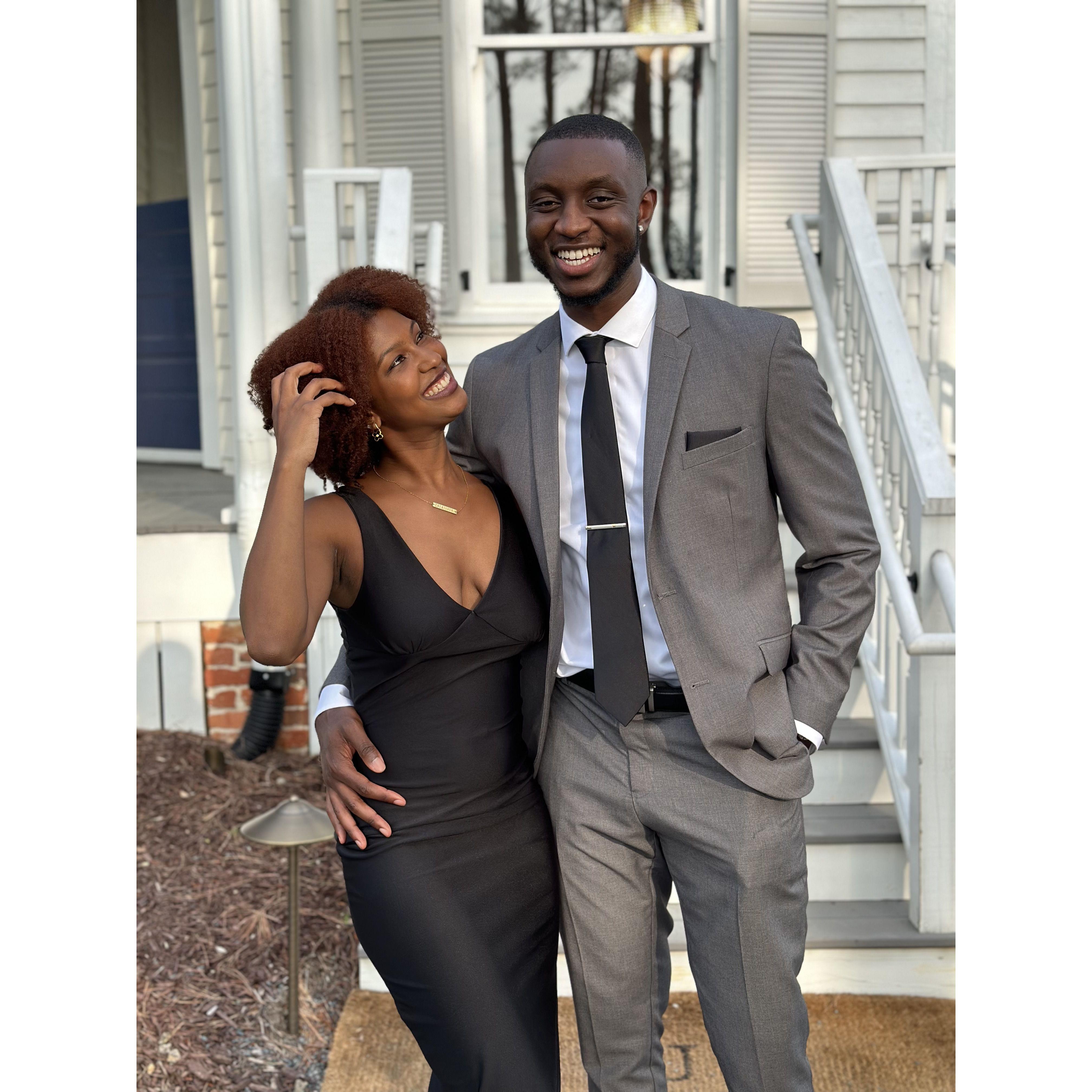 Celebrating love with the Christopoulos'!