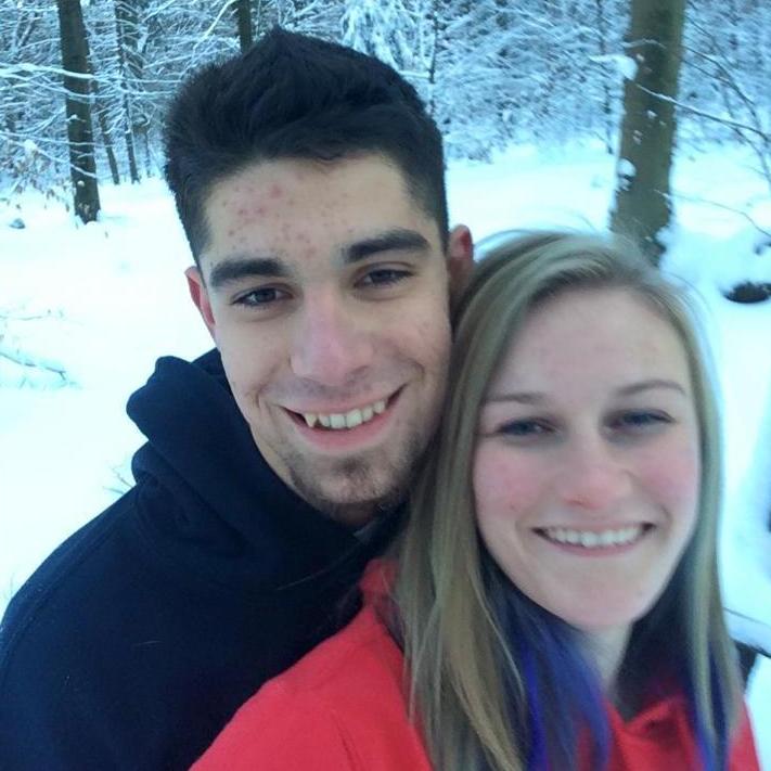 This was during one of Alex's visits to Germany.
