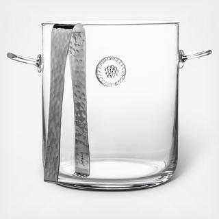 Berry & Thread Ice Bucket with Tongs