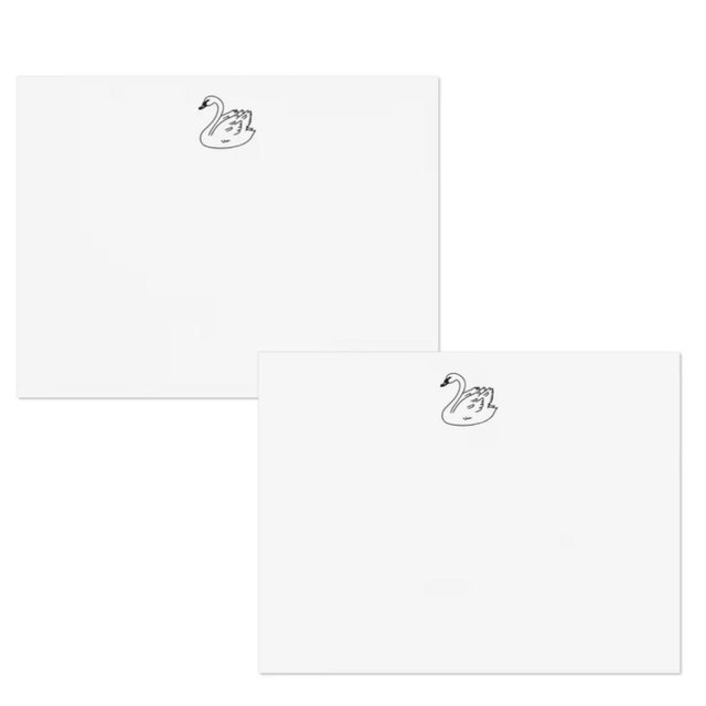 Swan Place Cards