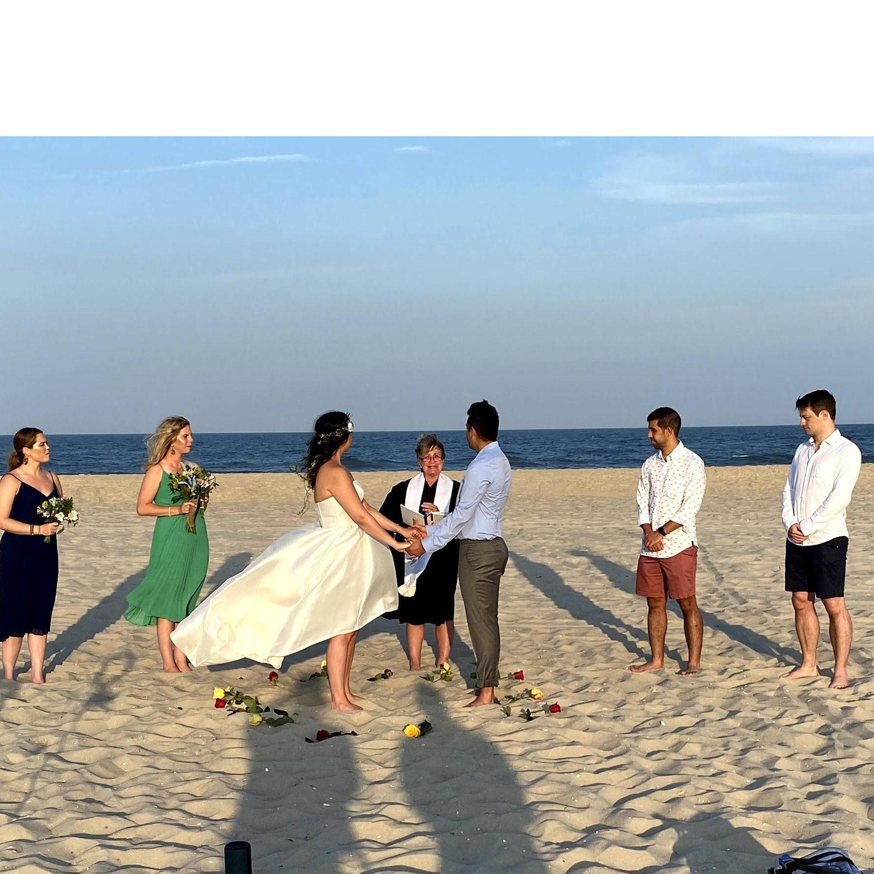 Our wedding 7/17/2020 in LBI, NJ