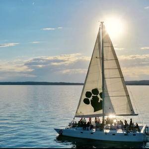 Traverse City Honeymoon: Sunset Sail For Two