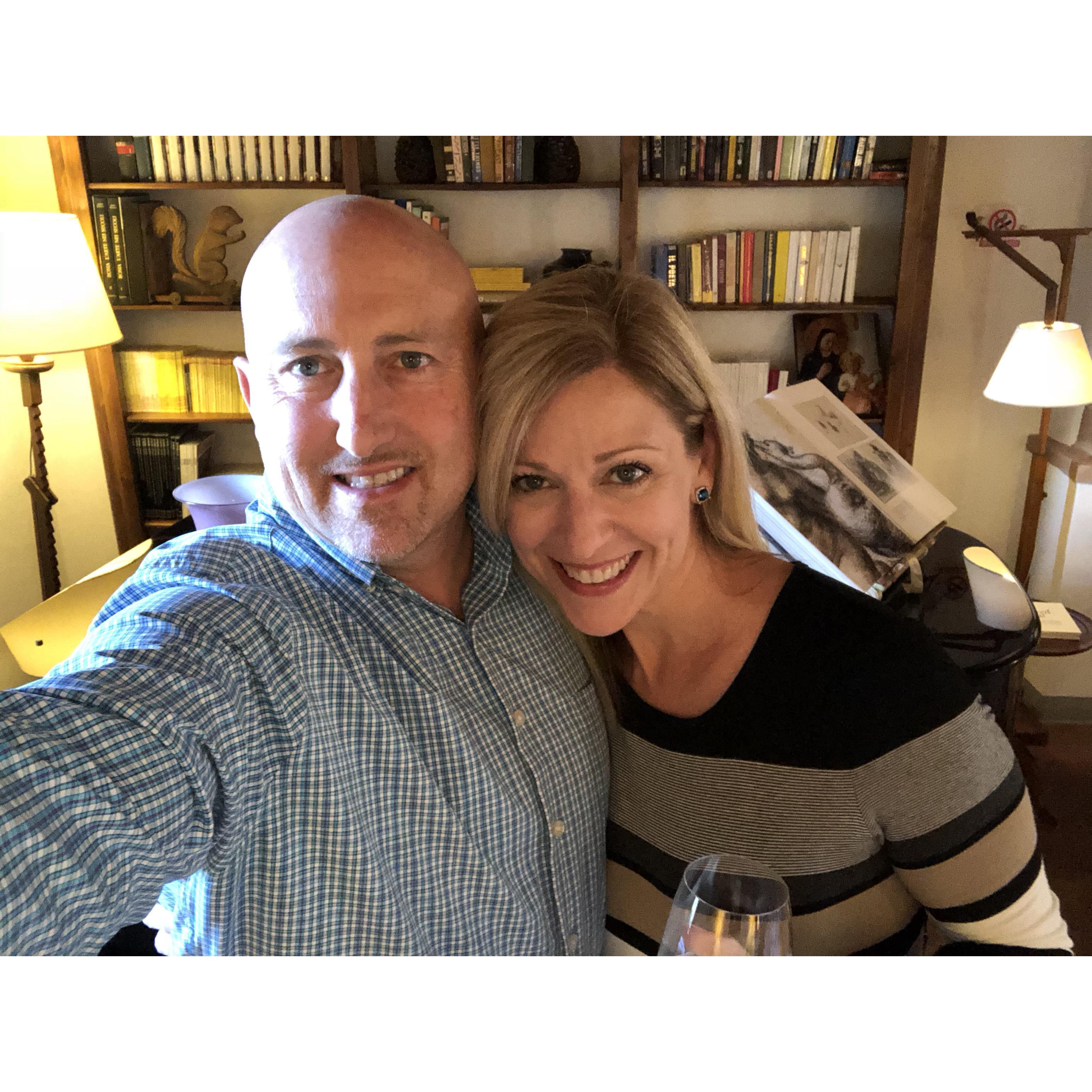 Last night at La Fontenelle in Tuscany.