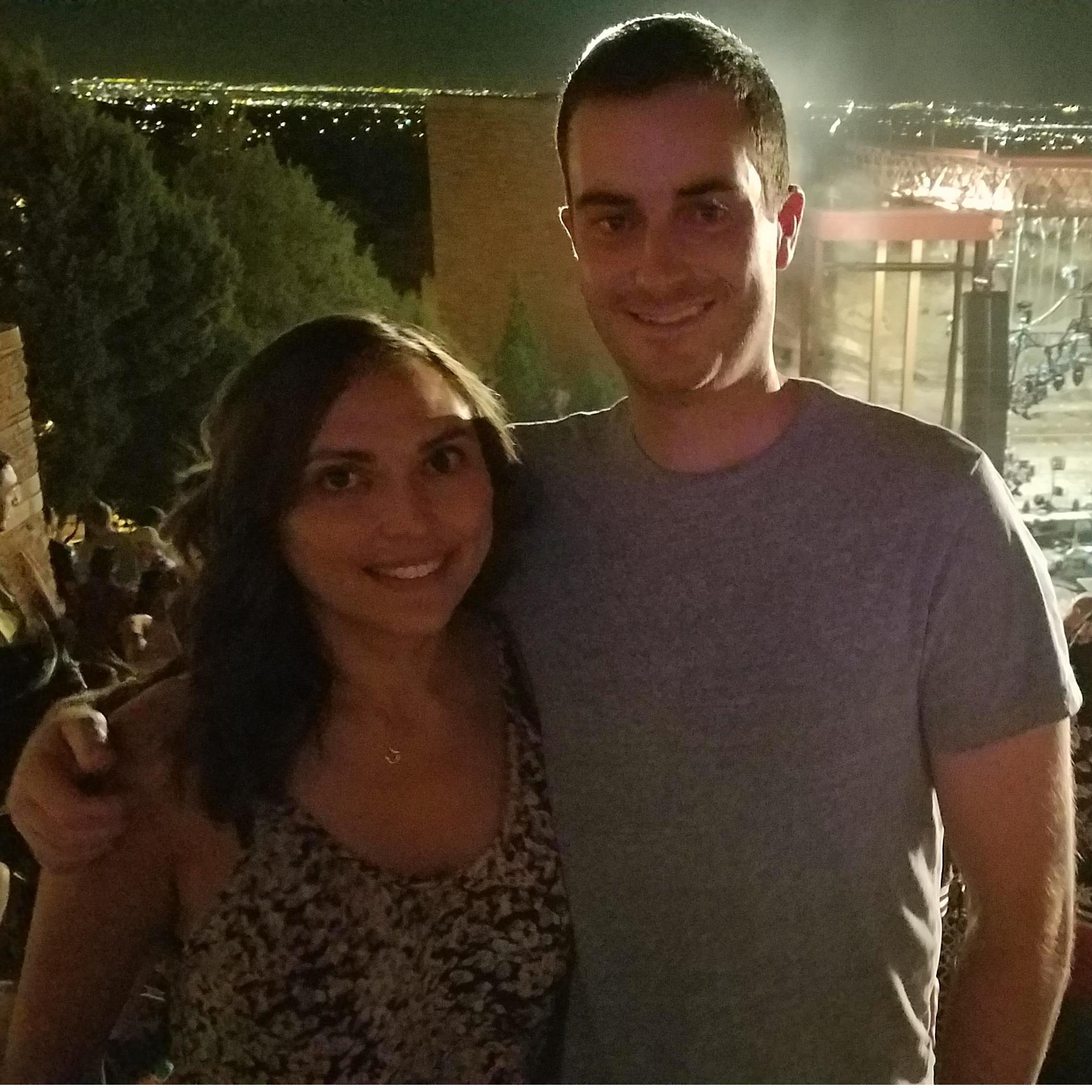 Our first time visiting Denver, celebrating Taylor's 30th birthday at Red Rocks.