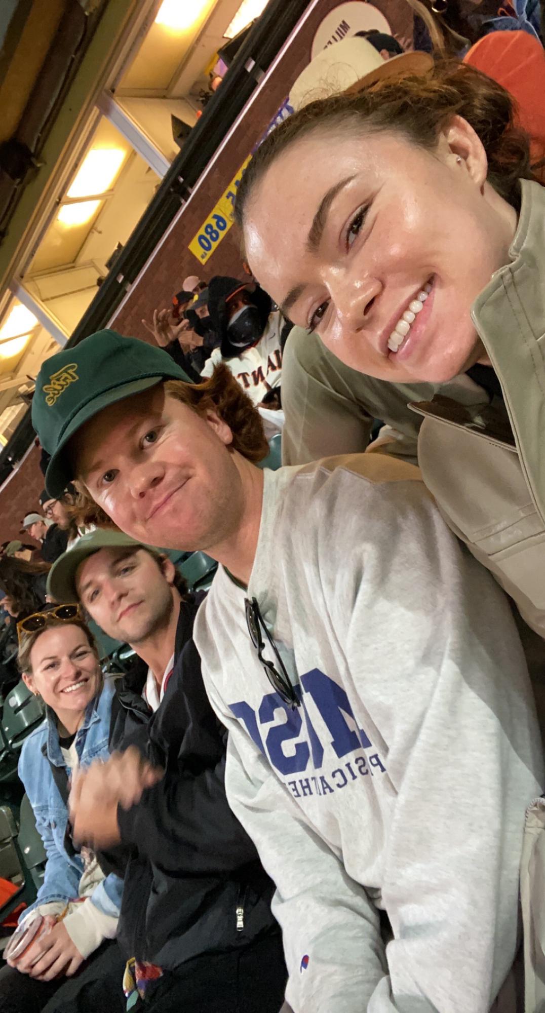 September 13, 2021: Giants Padres with Matt and Emily. -San Francisco, CA