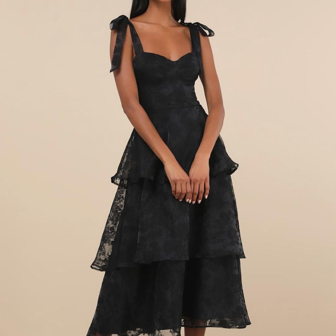 Here’s an example of wedding guest attire!