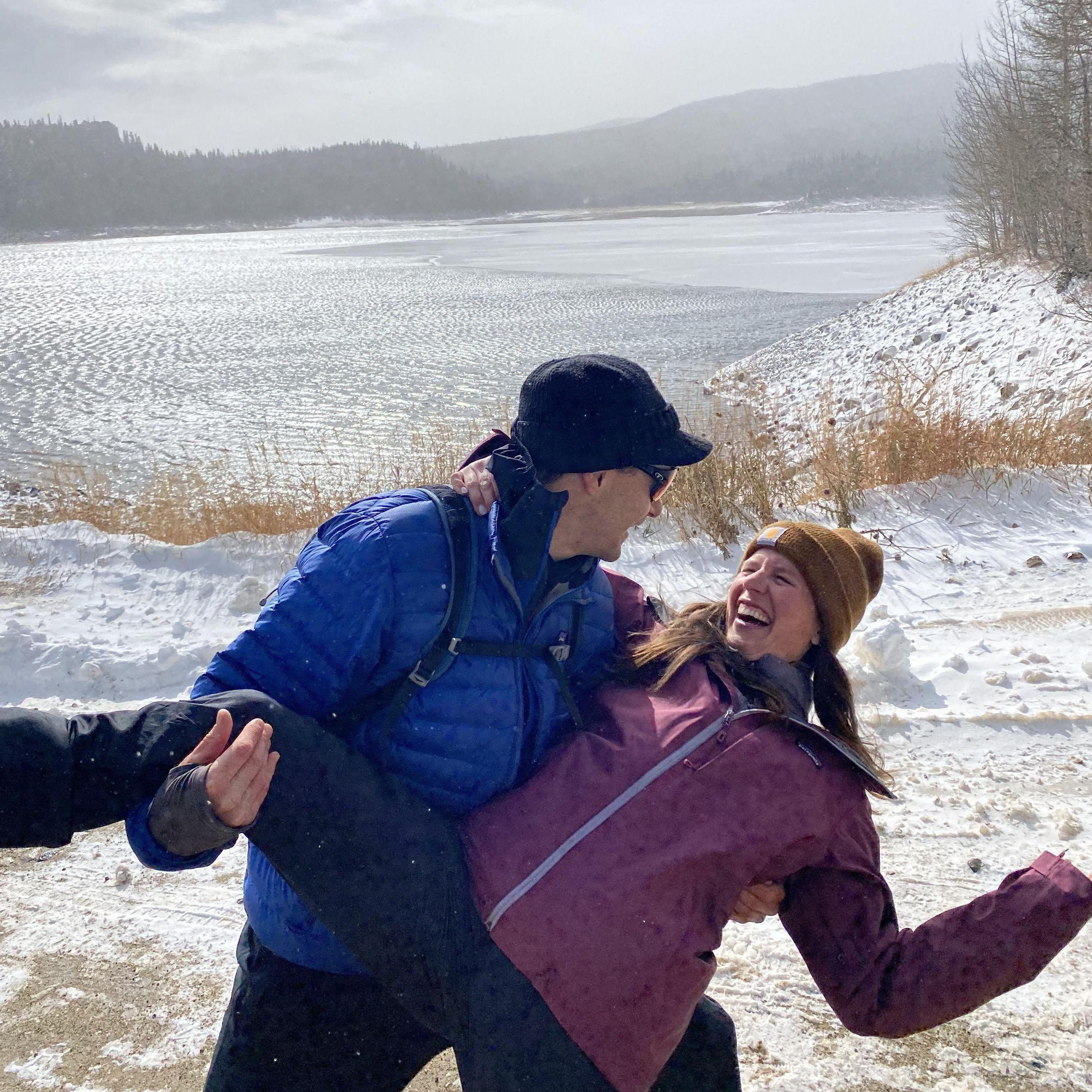 Snowshoeing adventure