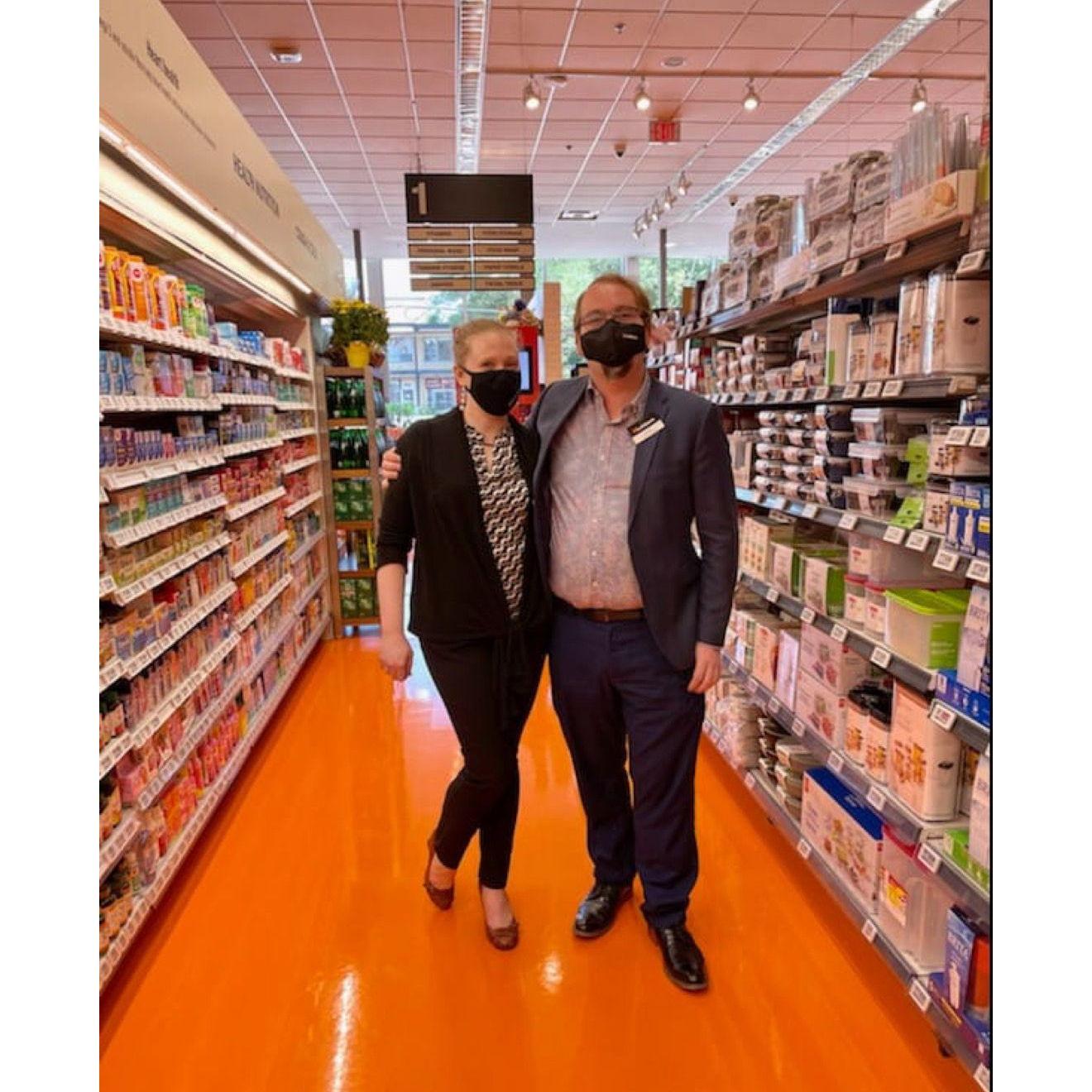 Celebrating the grand reopening of 1155 after its reno!