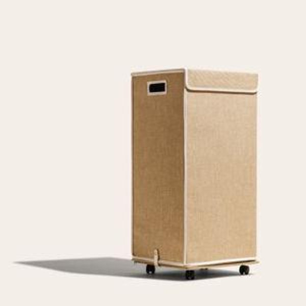 The Nori Hamper in Beige