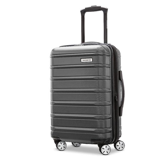 Samsonite Omni 2 Hardside Expandable Luggage with Spinners | Charcoal | 22X14X9 Carry-on