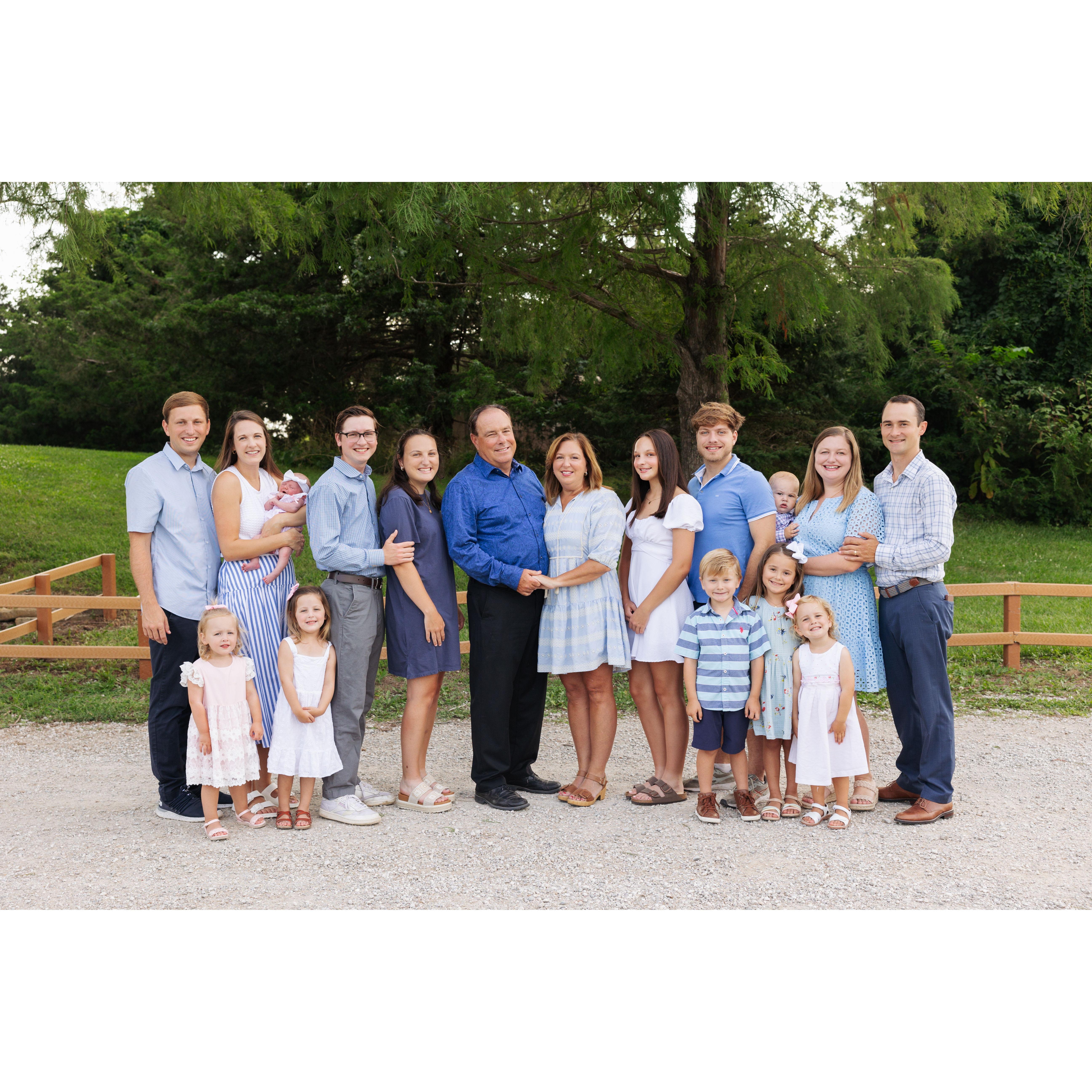 Family photo with the Nearmyers.