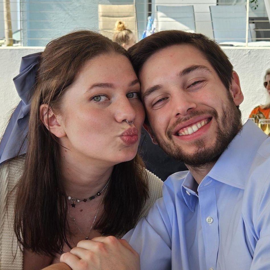 First wedding as a couple