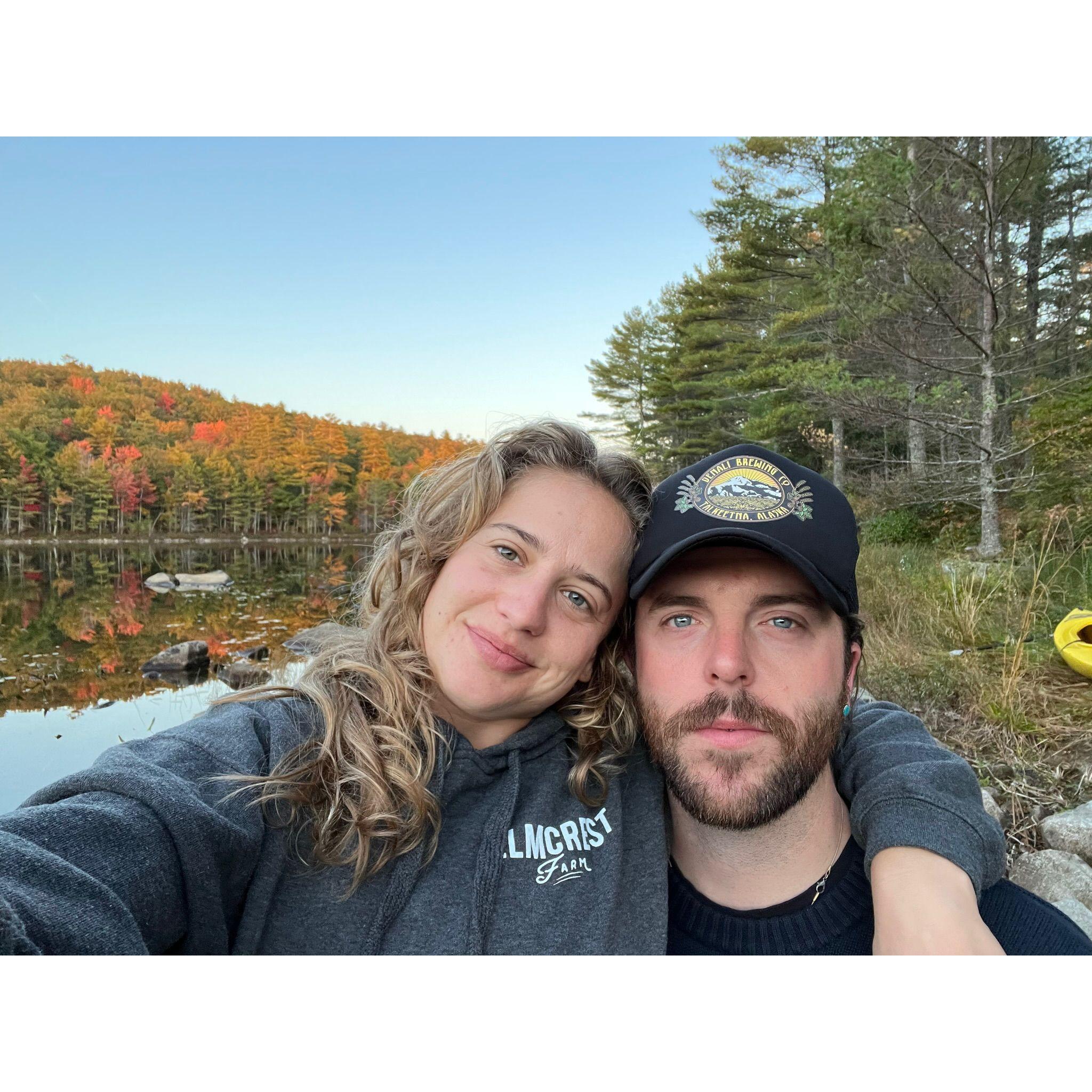 one of many sweet little camping trips somewhere out there
