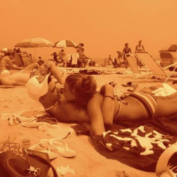 One of our many Belmar beach days (15 years old)
