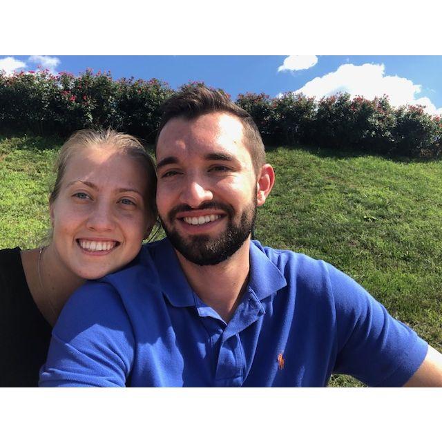 Selfie taken at Bold Rock Orchard in Charlottesville, VA.