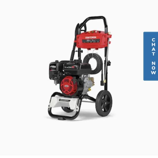 CRAFTSMAN 3000-PSI 2.3-GPM Cold Water Gas Pressure Washer with Briggs & Stratton Engine